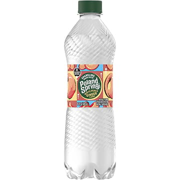 Poland Spring White Peach Ginger Sparkling Water