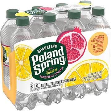 Poland Spring Pomegranate Lemonade Sparkling Water