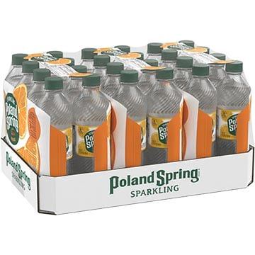 Poland Spring Orange Sparkling Water