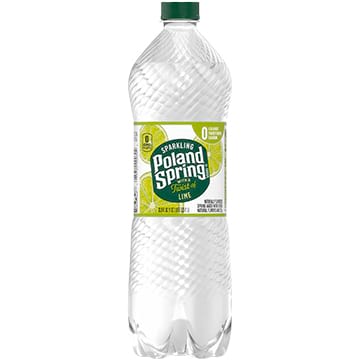 Poland Spring Lime Sparkling Water