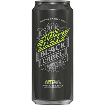 Mountain Dew Black Label