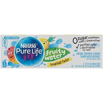 Nestle Pure Life Fruity Water Tropical Twist Flavor