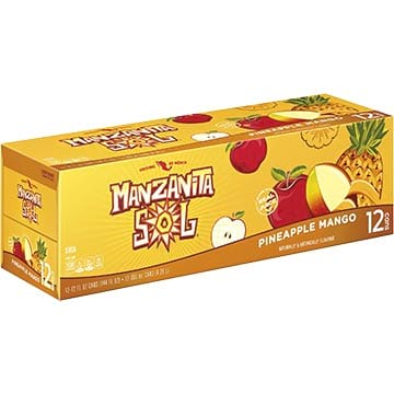 Manzanita Sol Pineapple Mango Soda