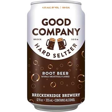 Breckenridge Good Company Root Beer Soda Hard Seltzer