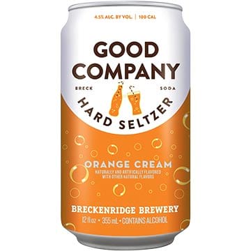 Breckenridge Good Company Orange Cream Soda Hard Seltzer