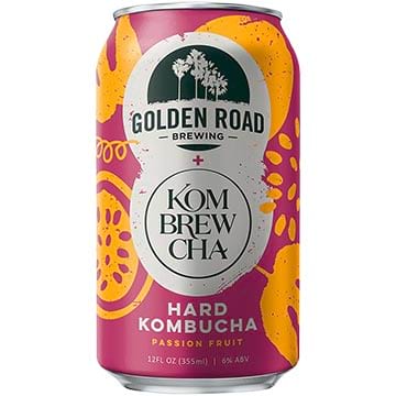 Golden Road + Kombrewcha Passion Fruit Hard Kombucha