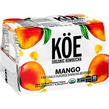 Koe Organic Mango Kombucha