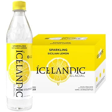 Icelandic Glacial Sicilian Lemon Sparkling Water