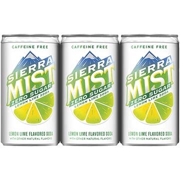 Sierra Mist Zero Sugar Lemon Lime Soda