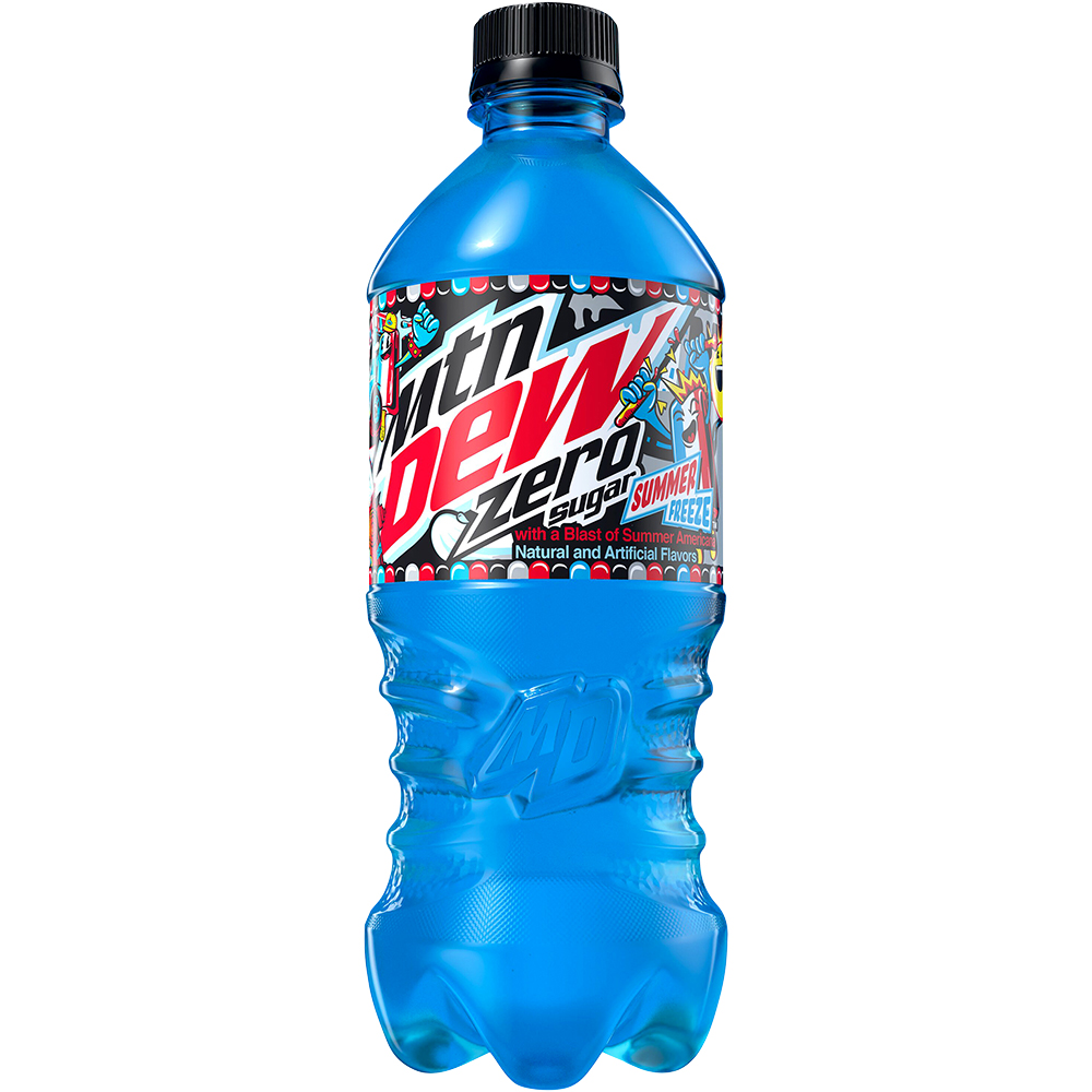 Mountain Dew Summer Freeze Zero Sugar | GotoLiquorStore