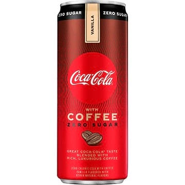 Coca-Cola with Coffee Vanilla Zero Sugar