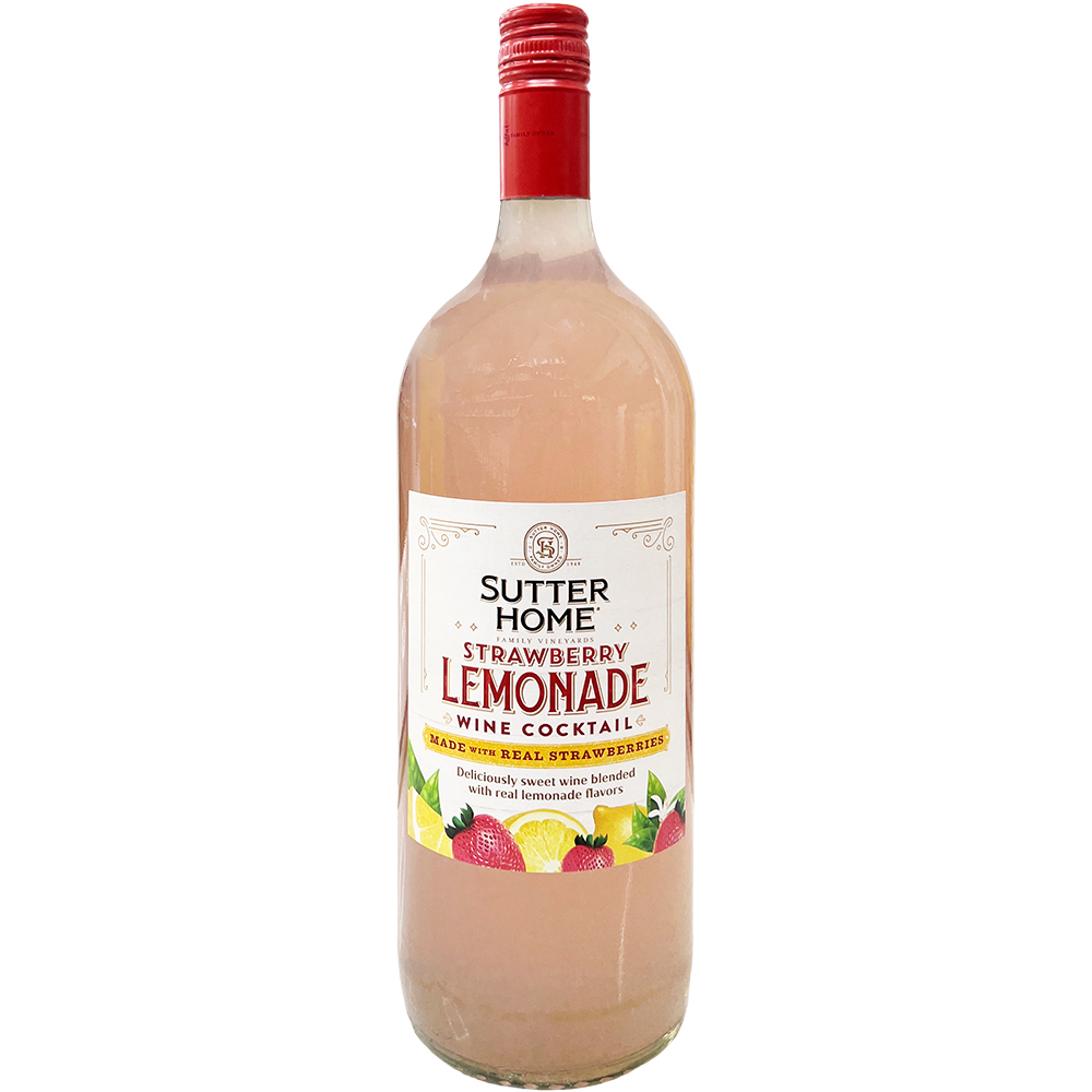 strawberry lemonade wine cooler