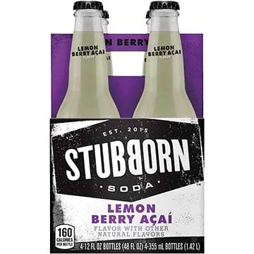 Stubborn Soda Lemon Berry Acai