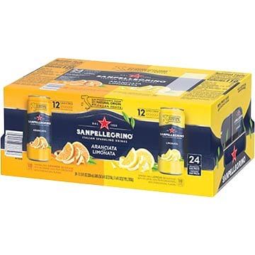 San Pellegrino Aranciata Limonata Variety Pack