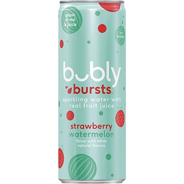 Bubly Bursts Strawberry Watermelon Sparkling Water