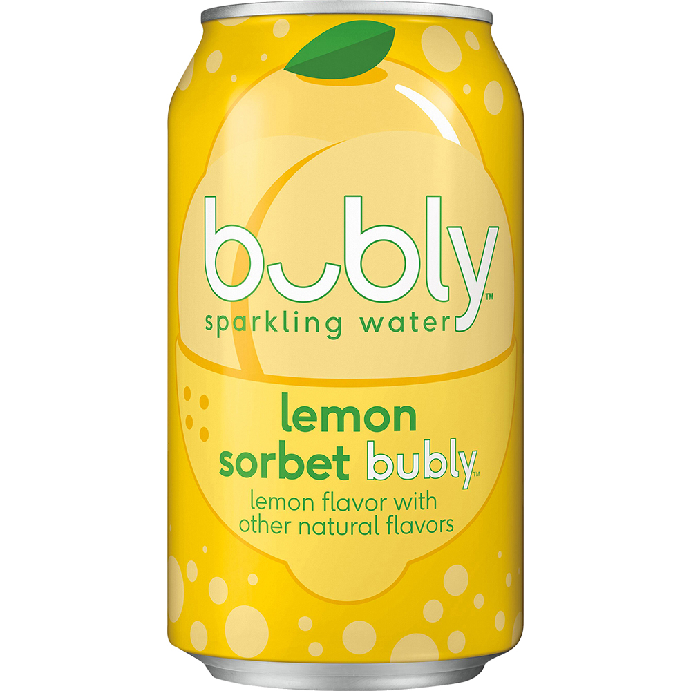 Bubly Lemon Sorbet Sparkling Water | GotoLiquorStore