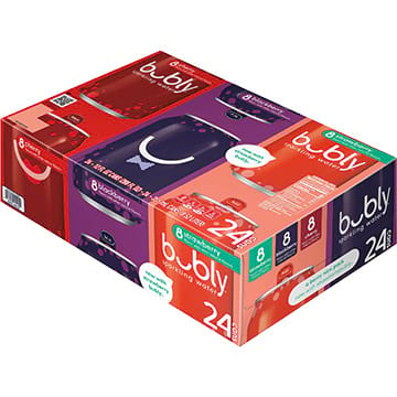 Bubly Berry Sparkling Water Variety Pack