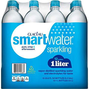 Glaceau Smartwater Sparkling Water
