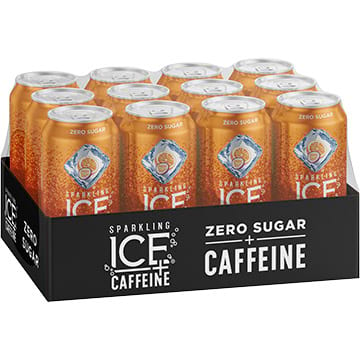Sparkling Ice + Caffeine Orange Passion Fruit Sparkling Water
