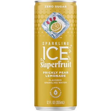Sparkling Ice Superfruit Prickly Pear Lemonade Sparkling Water