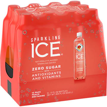 Sparkling Ice Peach Nectarine Sparkling Water