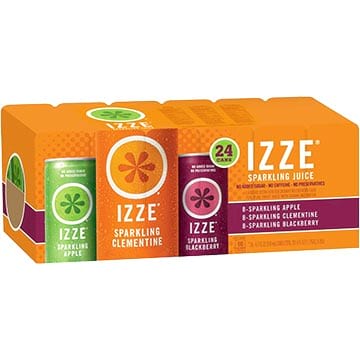 Izze Sparkling Juice 3 Flavor Variety Pack