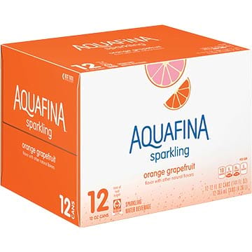 Aquafina Sparkling Orange Grapefruit