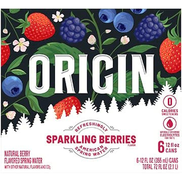 ORIGIN Berry Sparkling Water