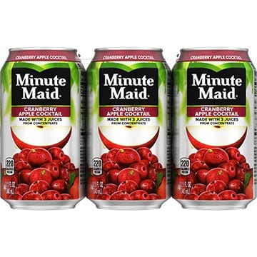 Minute Maid Cranberry Apple Cocktail