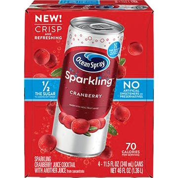 Ocean Spray Sparkling Cranberry Juice