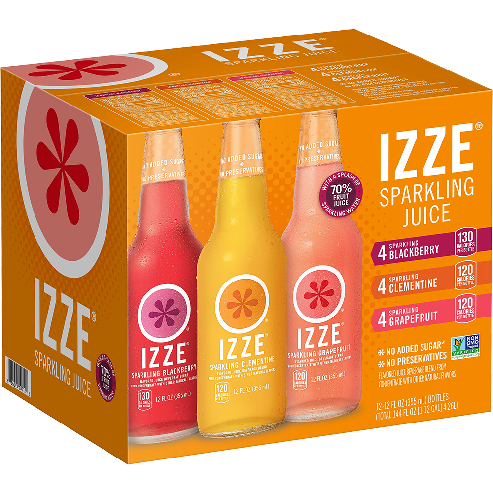 Izze Sparkling Juice Variety Pack GotoLiquorStore