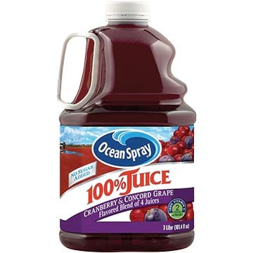 Ocean Spray Cranberry Concord Grape Juice