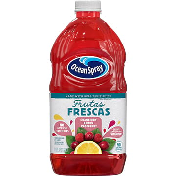 Ocean Spray Frutas Frescas Cranberry Lemon Raspberry Juice