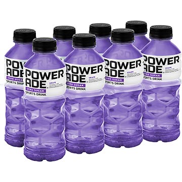 Powerade Zero Sugar Grape | GotoLiquorStore