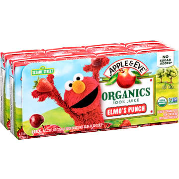 Apple & Eve Organics Sesame Street Elmo's Punch