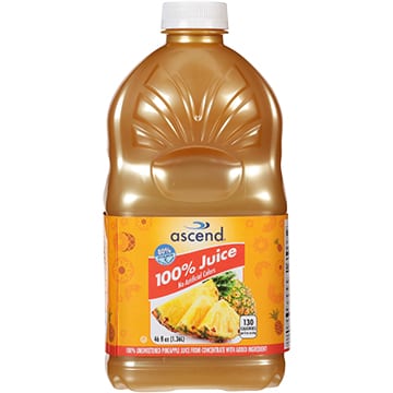 Ascend Unsweetened Pineapple Juice