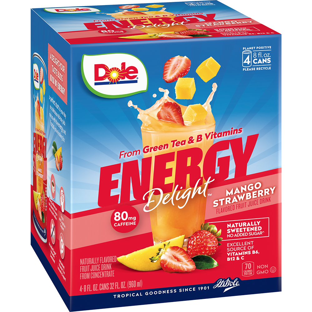 Dole Energy Delight Mango Strawberry Juice | GotoLiquorStore