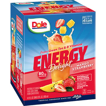 Dole Energy Delight Mango Strawberry Juice