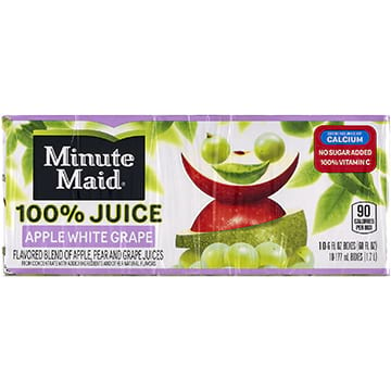 Minute Maid Apple White Grape