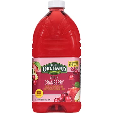 Old Orchard Apple Cranberry Juice Cocktail