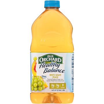 Old Orchard Healthy Balance Diet White Grape Peach
