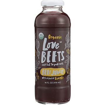 Love Beets Organic Beet Juice with a Hint of Ginger