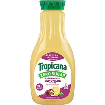 Tropicana Zero Sugar Passion Fruit Lemonade Escape
