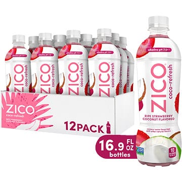 ZICO Coco-Refresh Ripe Strawberry Coconut Water