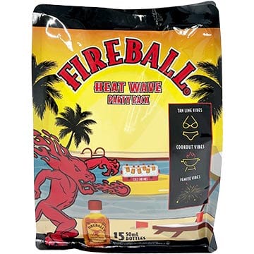 Fireball Cinnamon Whiskey Heat Wave Party Pack
