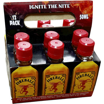 Fireball Cinnamon Whiskey Carrier Pack