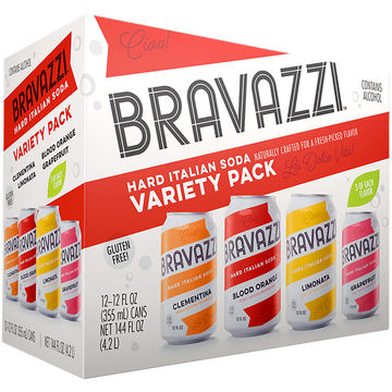 Bravazzi Hard Italian Soda Variety Pack