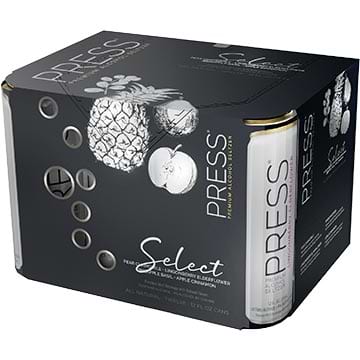 PRESS Premium Alcohol Seltzer Select Variety Pack