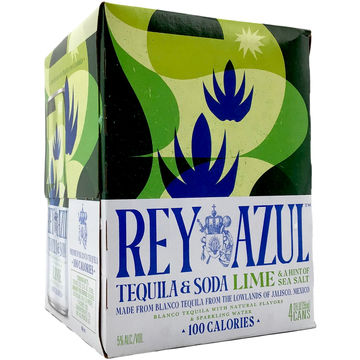 Rey Azul Tequila & Soda Lime