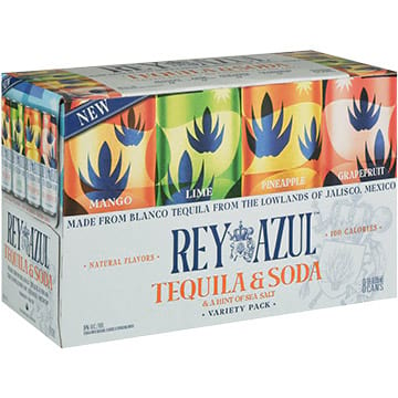 Rey Azul Tequila & Soda Variety Pack
